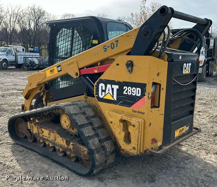 image for item DS3157 2015 Caterpillar 289D tracked skid steer loader