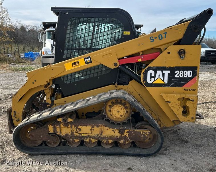 image for item DS3157 2015 Caterpillar 289D tracked skid steer loader