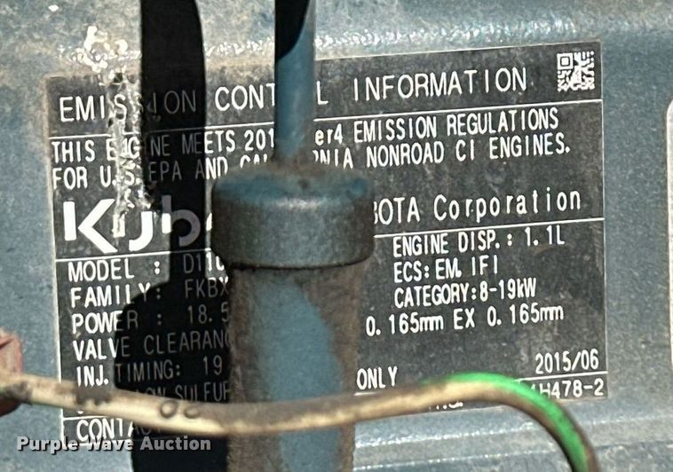 image for item DS3165 2016 Ditch Witch RVC733 vacuum excavator