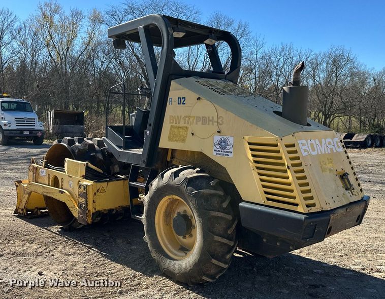 image for item DS3167 2005 Bomag BW177PDH-3 single drum vibratory roller