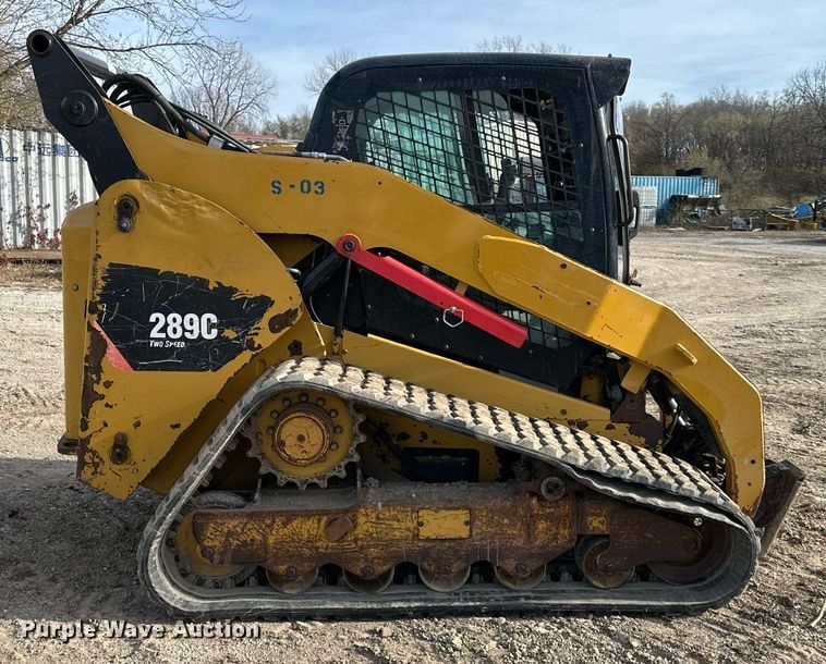 image for item DS3171 2012 Caterpillar 289C tracked skid steer loader