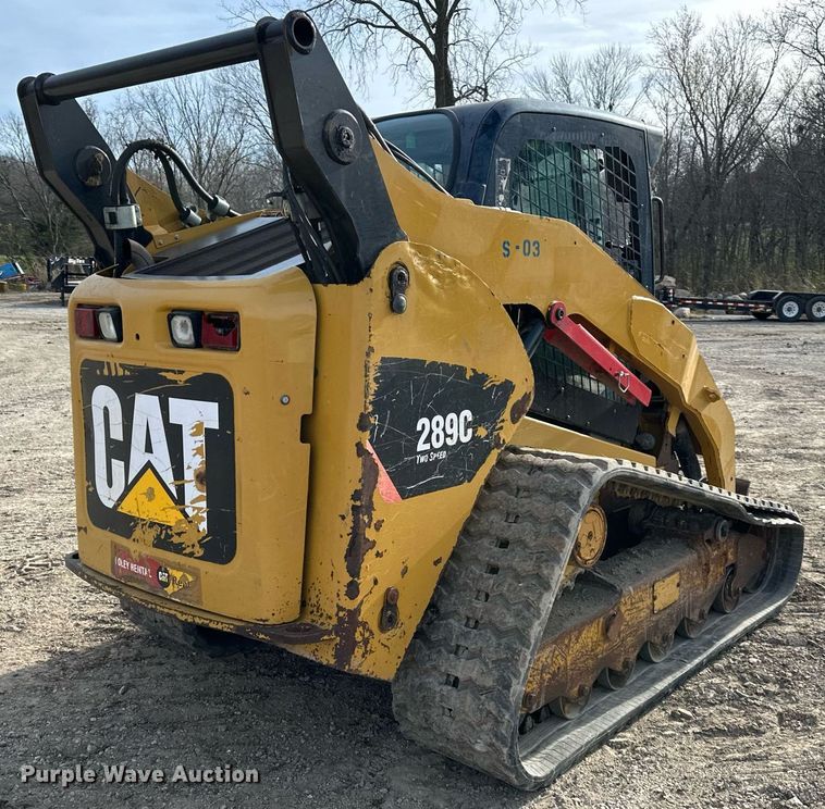 image for item DS3171 2012 Caterpillar 289C tracked skid steer loader