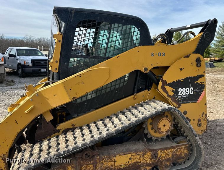 image for item DS3171 2012 Caterpillar 289C tracked skid steer loader
