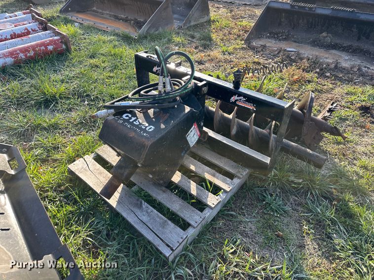 image for item DS3187 McMillen C1920  skid steer auger