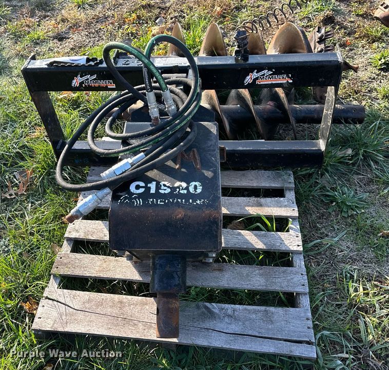 image for item DS3187 McMillen C1920  skid steer auger
