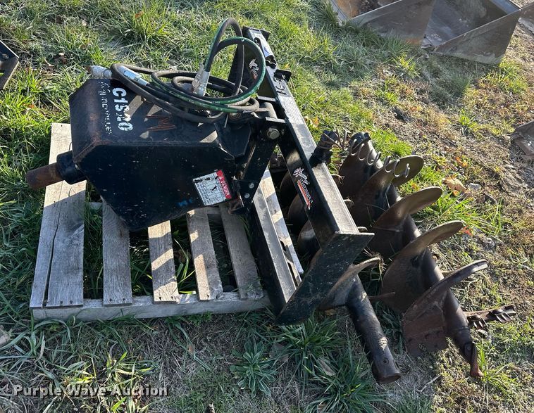 image for item DS3187 McMillen C1920  skid steer auger