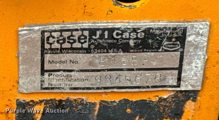 image for item DT2157 1979 Case 1816B skid steer loader