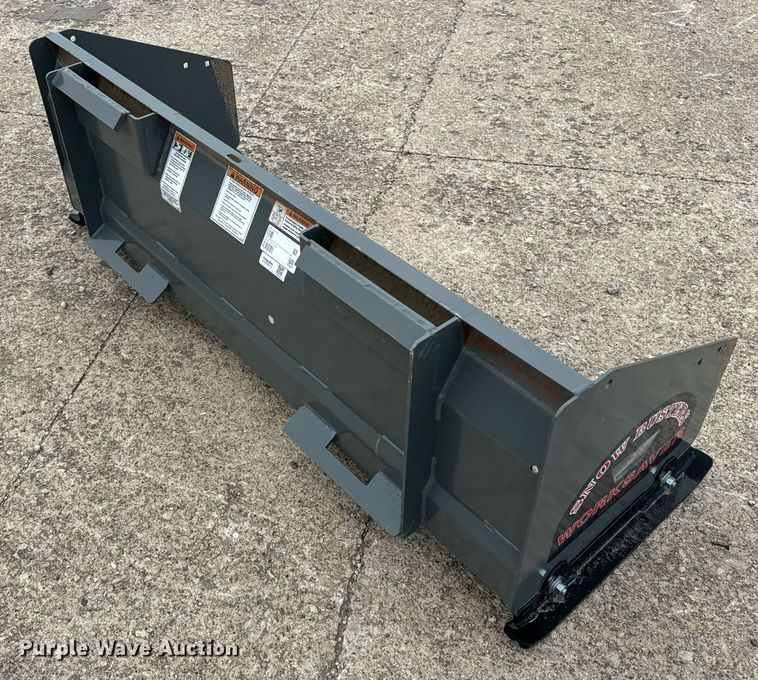 image for item DT2171 Worksaver SPS-2060R skid steer snow pusher