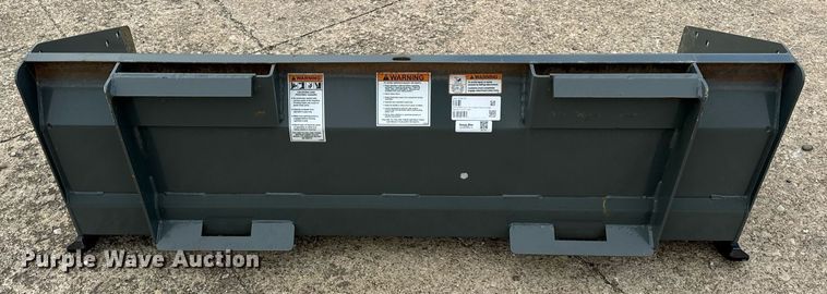 image for item DT2171 Worksaver SPS-2060R skid steer snow pusher