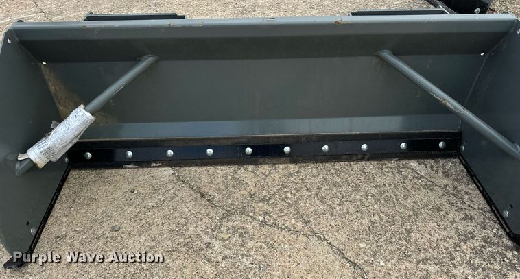 image for item DT2171 Worksaver SPS-2060R skid steer snow pusher