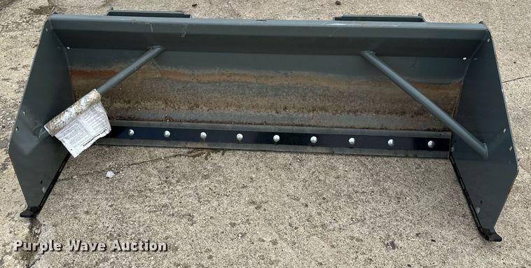 image for item DT2172 Worksaver SPS-2060R skid steer snow pusher