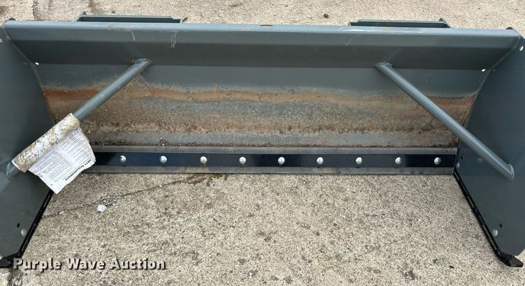 image for item DT2172 Worksaver SPS-2060R skid steer snow pusher