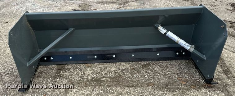 image for item DT2173 Worksaver SPS-2472R skid steer snow pusher