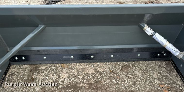 image for item DT2173 Worksaver SPS-2472R skid steer snow pusher