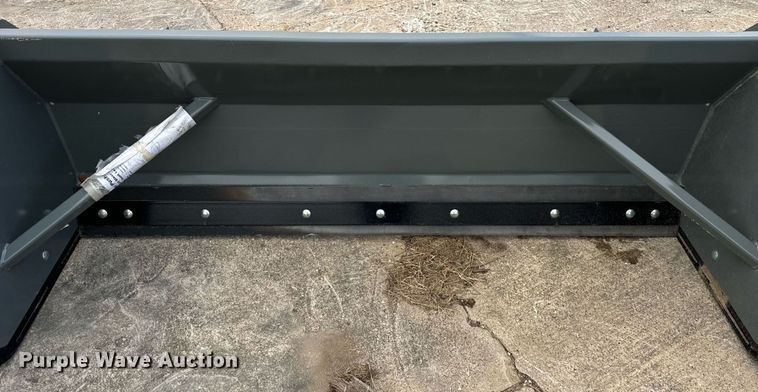 image for item DT2174 Worksaver SPS2472R skid steer snow pusher