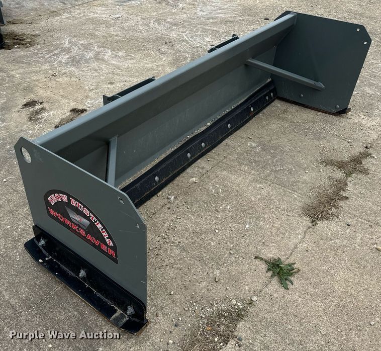 image for item DT2175 Worksaver SPS2484R skid steer snow pusher