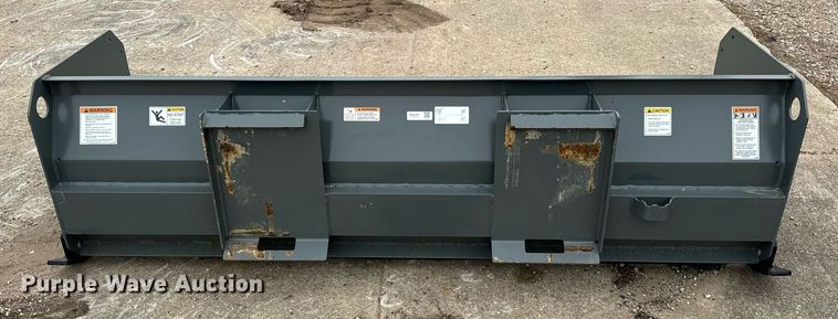 image for item DT2175 Worksaver SPS2484R skid steer snow pusher