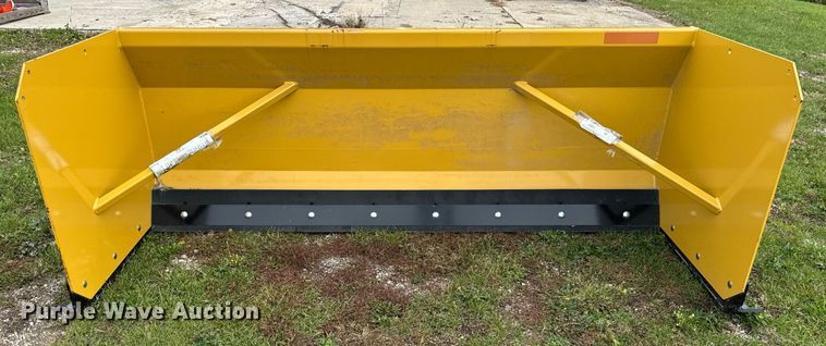 image for item DT2176 Worksaver SPS-3696R skid steer snow pusher