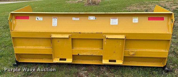 image for item DT2176 Worksaver SPS-3696R skid steer snow pusher