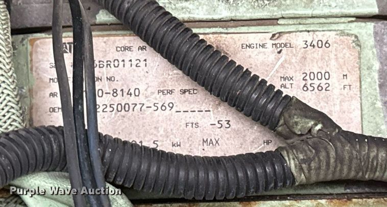 image for item DT2207 1999 Sullair 1600H air compressor