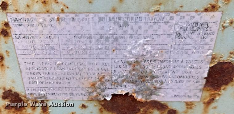 image for item DT2207 1999 Sullair 1600H air compressor