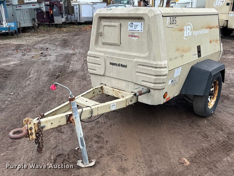 image for item DT2209 2007 Ingersoll-Rand P185WJD air compressor