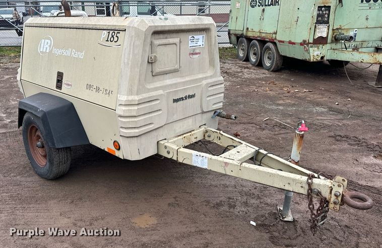 image for item DT2209 2007 Ingersoll-Rand P185WJD air compressor