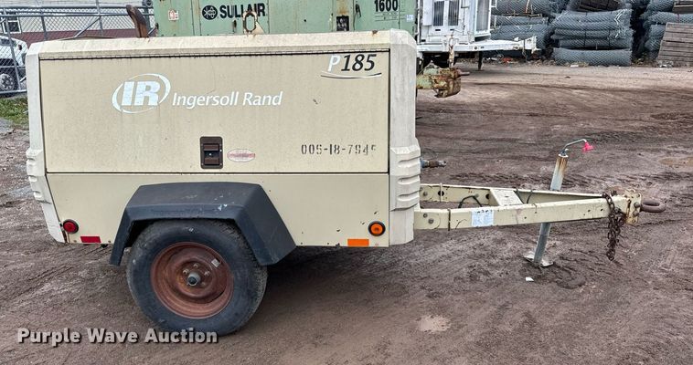 image for item DT2209 2007 Ingersoll-Rand P185WJD air compressor