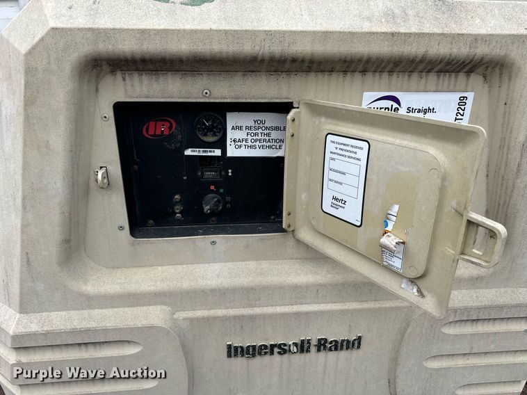 image for item DT2209 2007 Ingersoll-Rand P185WJD air compressor