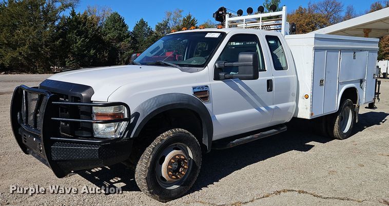 image for item DT7560 2008 Ford F450 Super Duty XL SuperCab utility / service truck