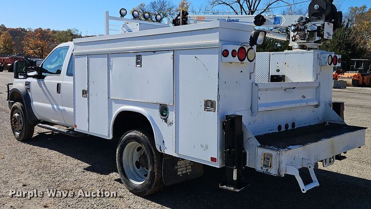 image for item DT7560 2008 Ford F450 Super Duty XL SuperCab utility / service truck