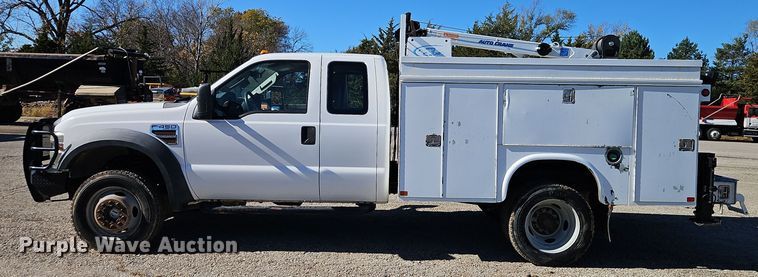 image for item DT7560 2008 Ford F450 Super Duty XL SuperCab utility / service truck