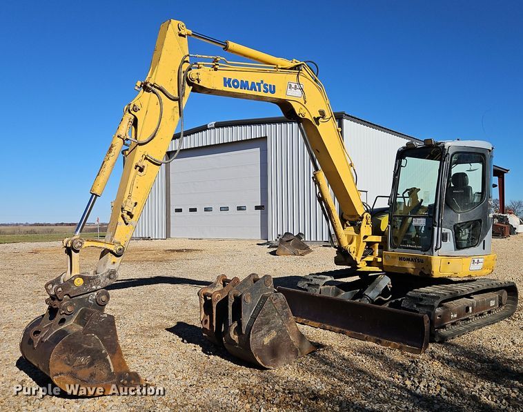 image for item DT7574 2008 Komatsu PC78MR-6 mini excavator