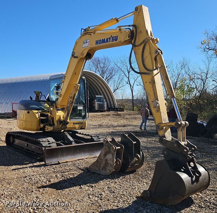 image for item DT7574 2008 Komatsu PC78MR-6 mini excavator