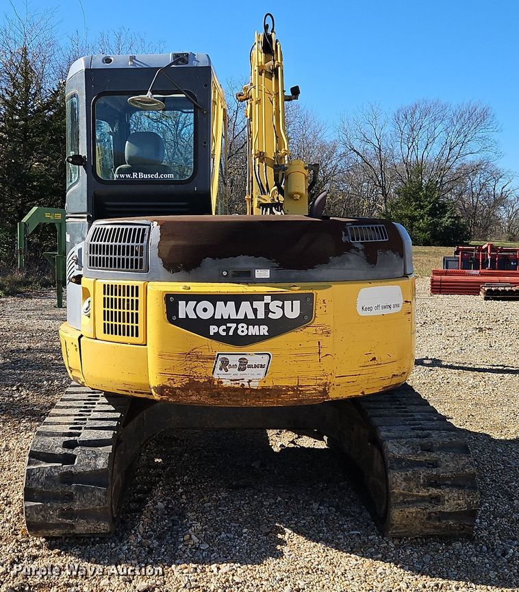 image for item DT7574 2008 Komatsu PC78MR-6 mini excavator
