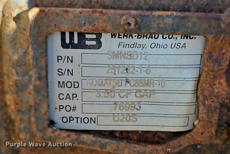 image for item DT7574 2008 Komatsu PC78MR-6 mini excavator