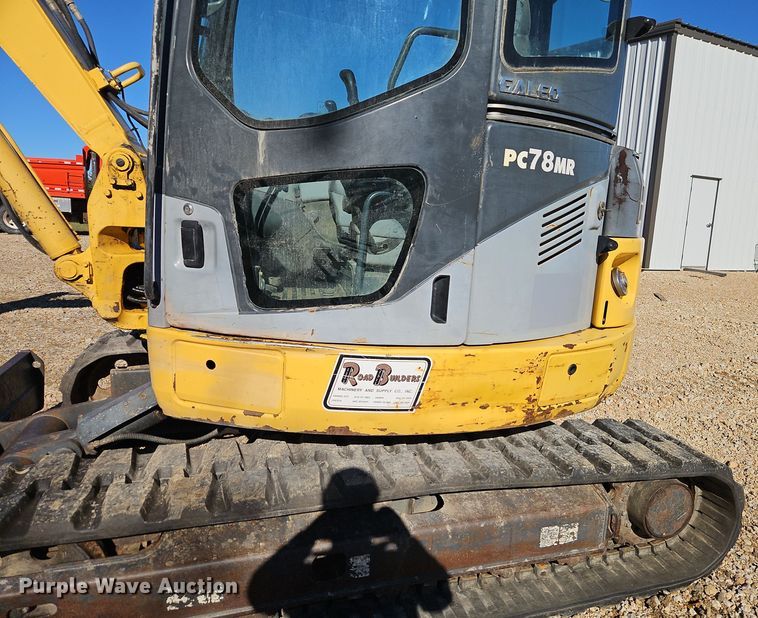 image for item DT7574 2008 Komatsu PC78MR-6 mini excavator