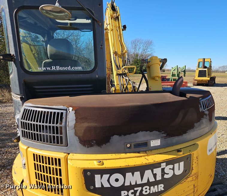 image for item DT7574 2008 Komatsu PC78MR-6 mini excavator