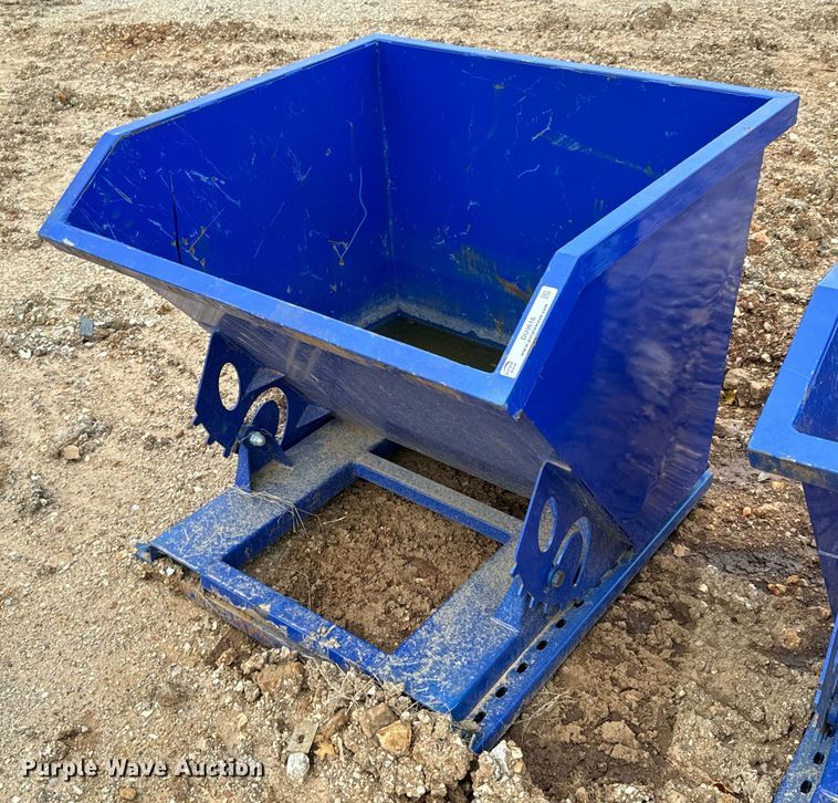 image for item DU9616 T Equipment & Supply forklift dump hopper