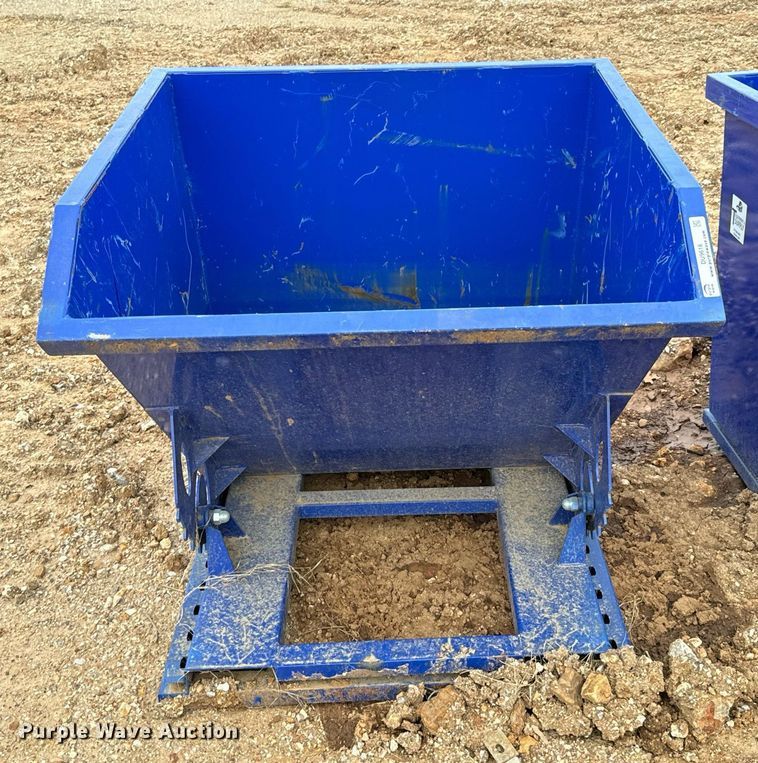 image for item DU9616 T Equipment & Supply forklift dump hopper