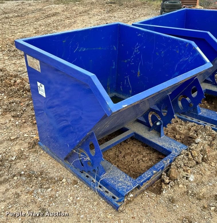 image for item DU9616 T Equipment & Supply forklift dump hopper