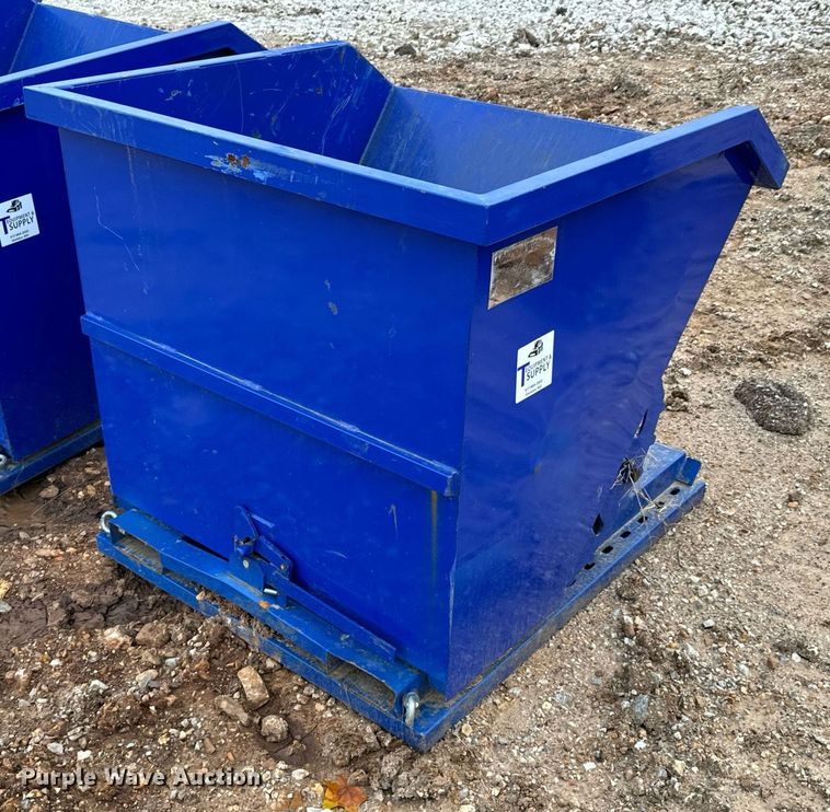 image for item DU9616 T Equipment & Supply forklift dump hopper