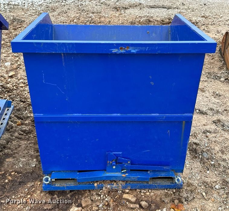 image for item DU9616 T Equipment & Supply forklift dump hopper