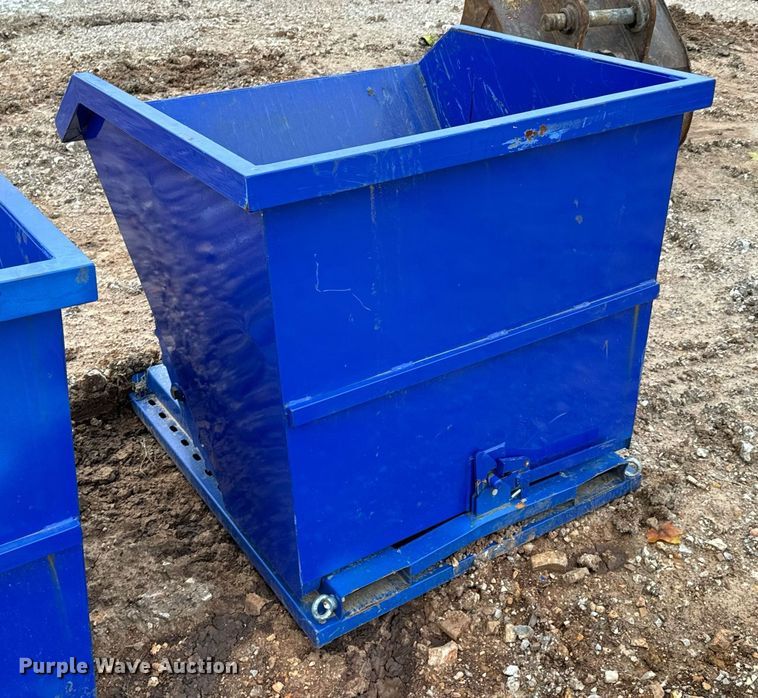 image for item DU9616 T Equipment & Supply forklift dump hopper