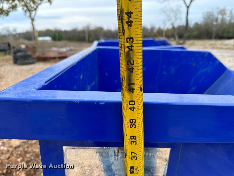 image for item DU9616 T Equipment & Supply forklift dump hopper