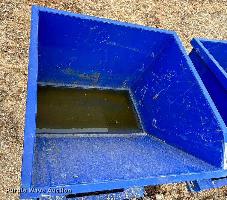 image for item DU9616 T Equipment & Supply forklift dump hopper