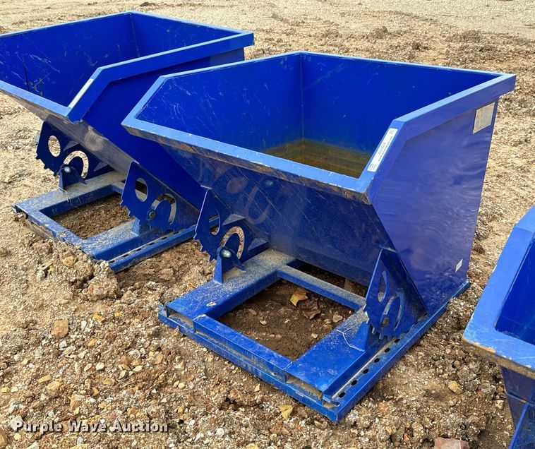 image for item DU9617 T Equipment & Supply forklift dump hopper