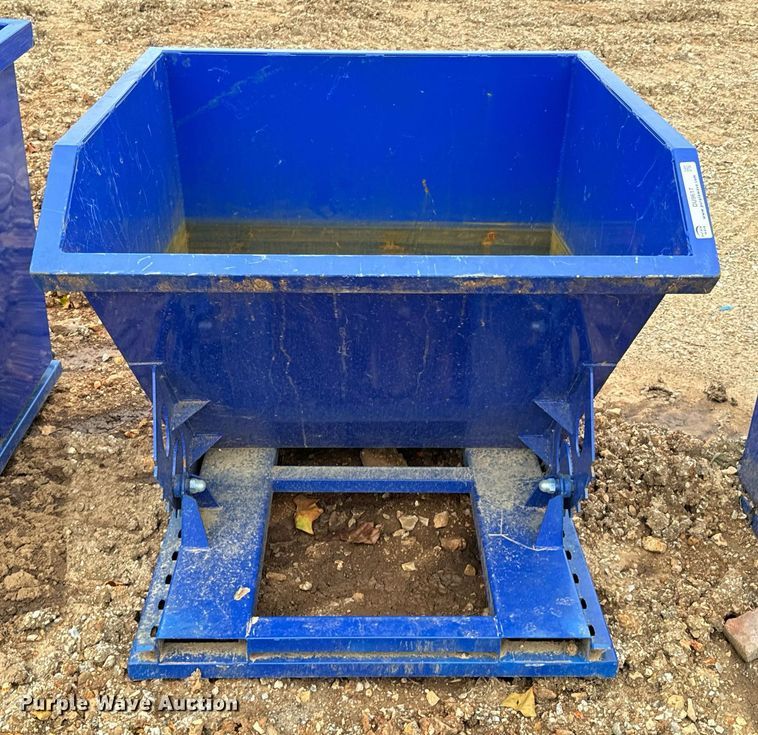 image for item DU9617 T Equipment & Supply forklift dump hopper
