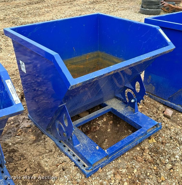 image for item DU9617 T Equipment & Supply forklift dump hopper