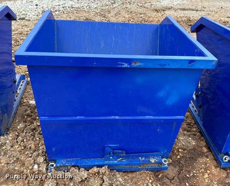 image for item DU9617 T Equipment & Supply forklift dump hopper